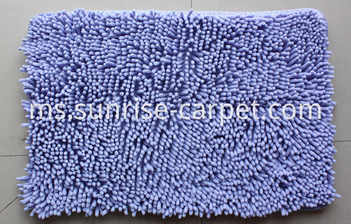 Chenille Rugs Blue